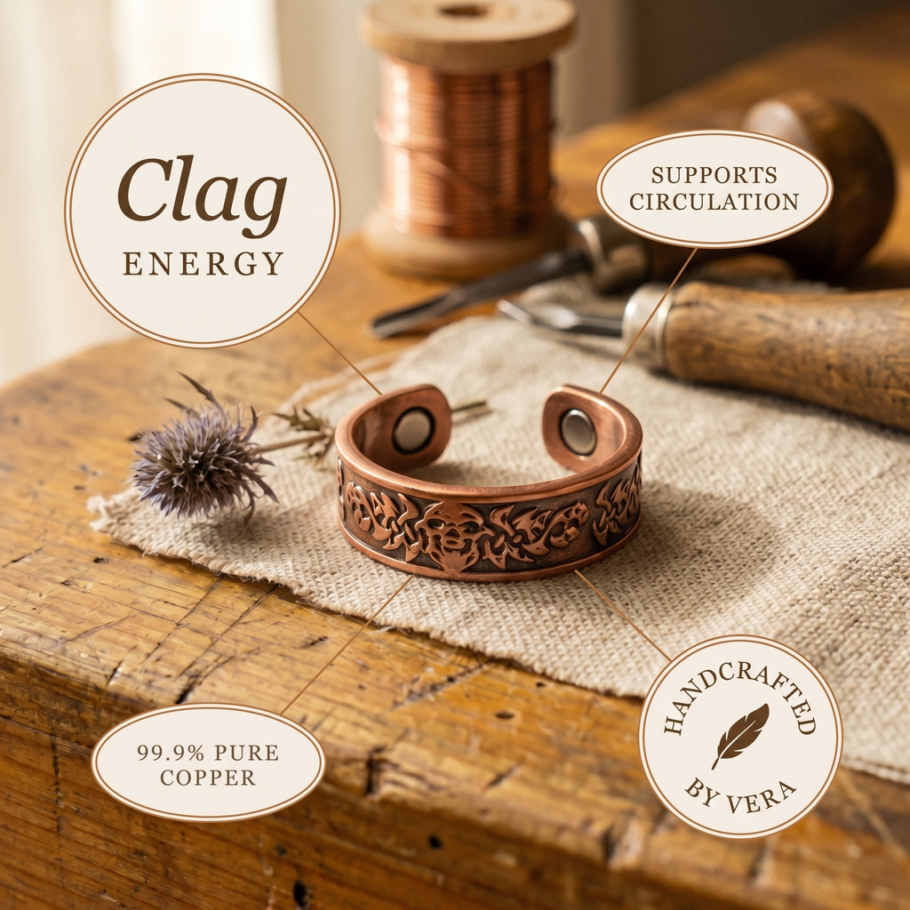 Koperen ring – Klei