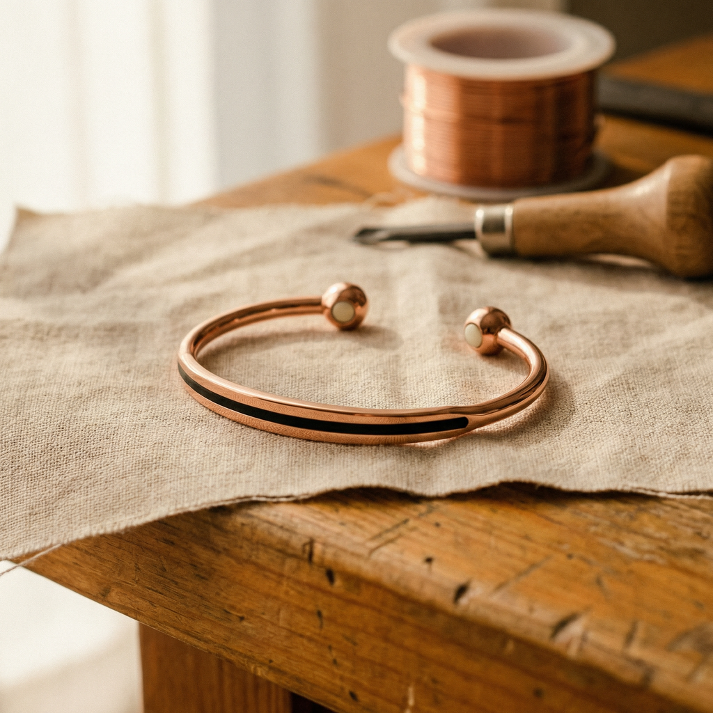 Koperen armband – Ader