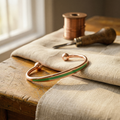 Koperen armband – Groenlijn