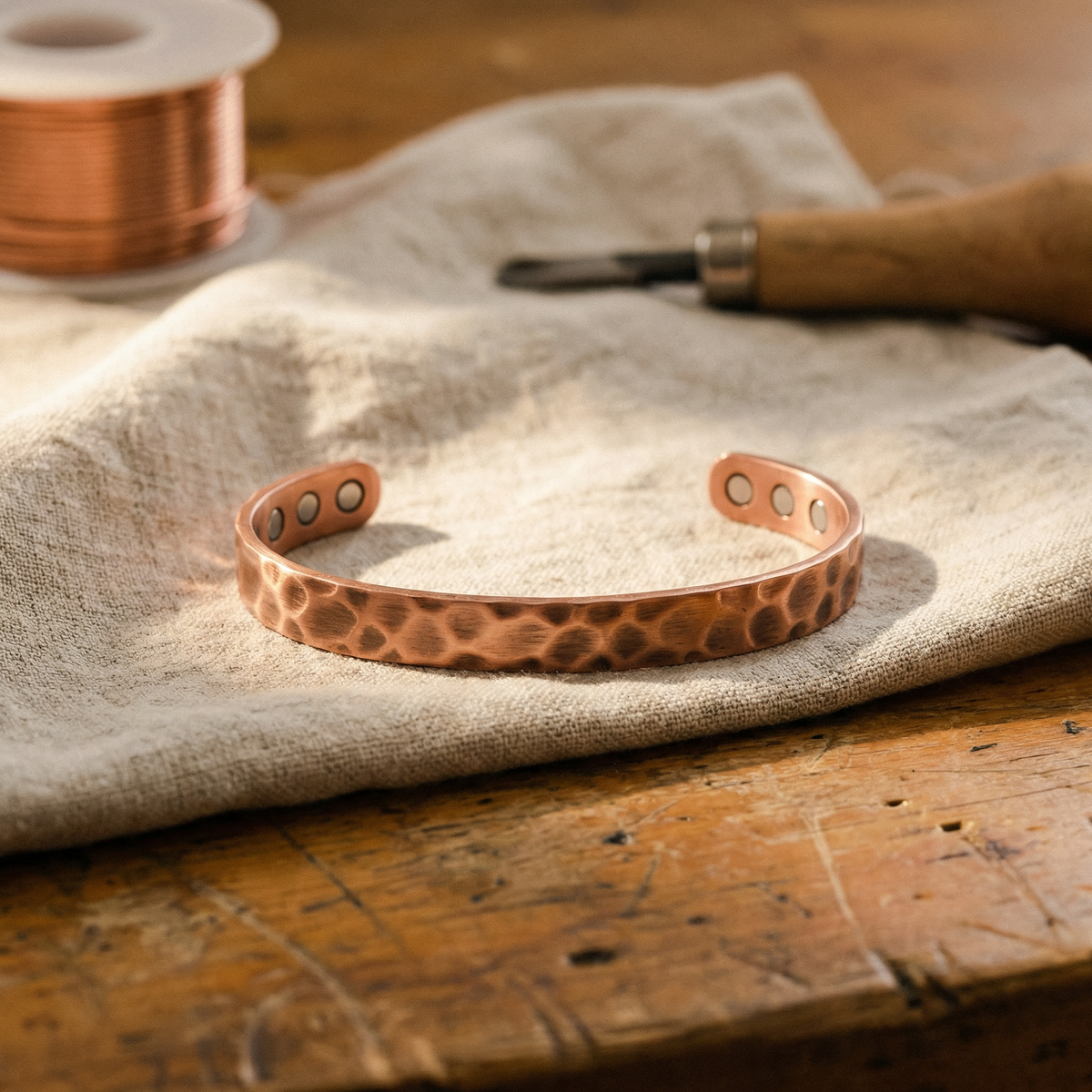 Koperen armband – Voor