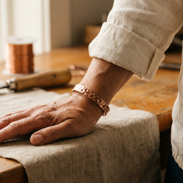 Koperen armband – Voor