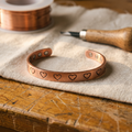 Koperen armband – Haard