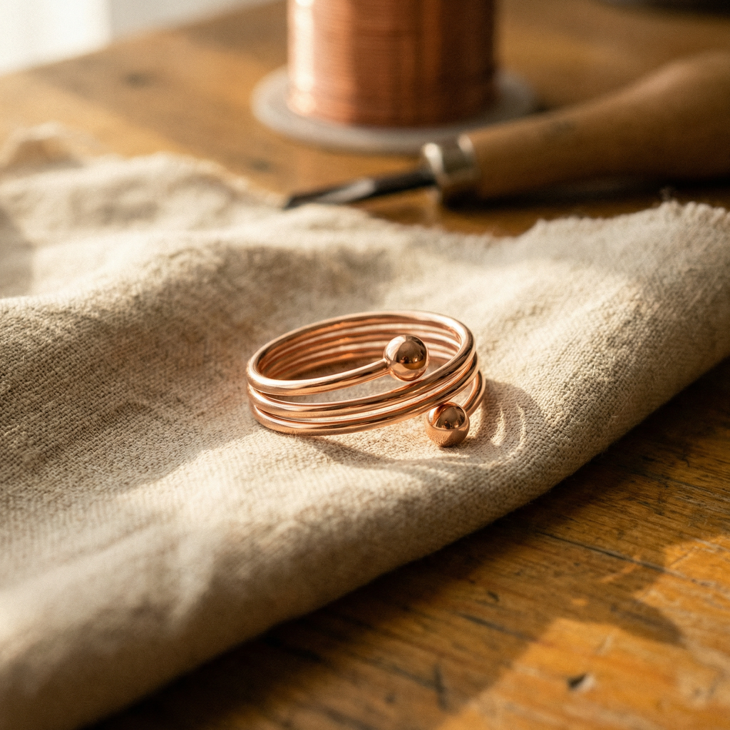 Koperen ring – Slib