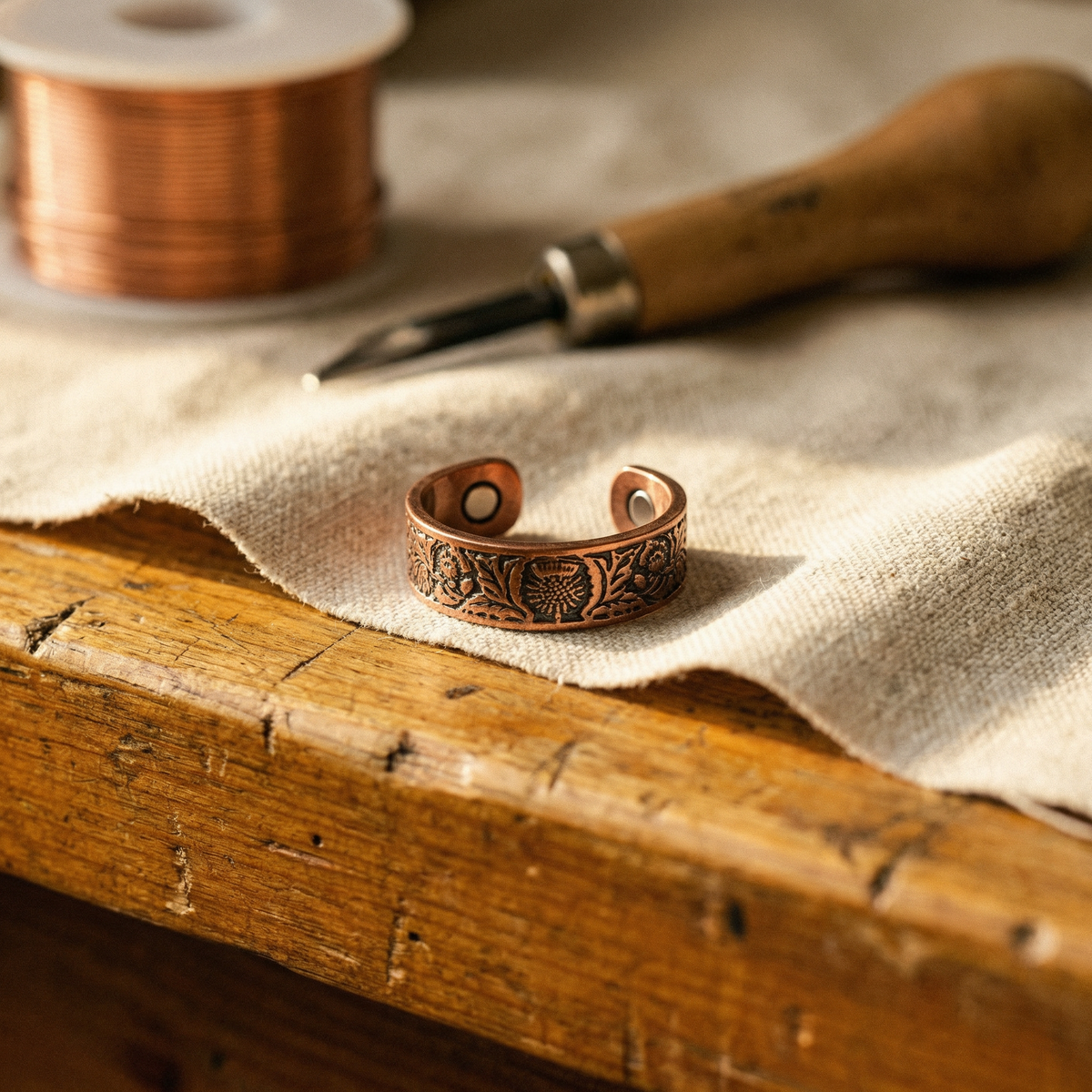 Koperen ring – Stam
