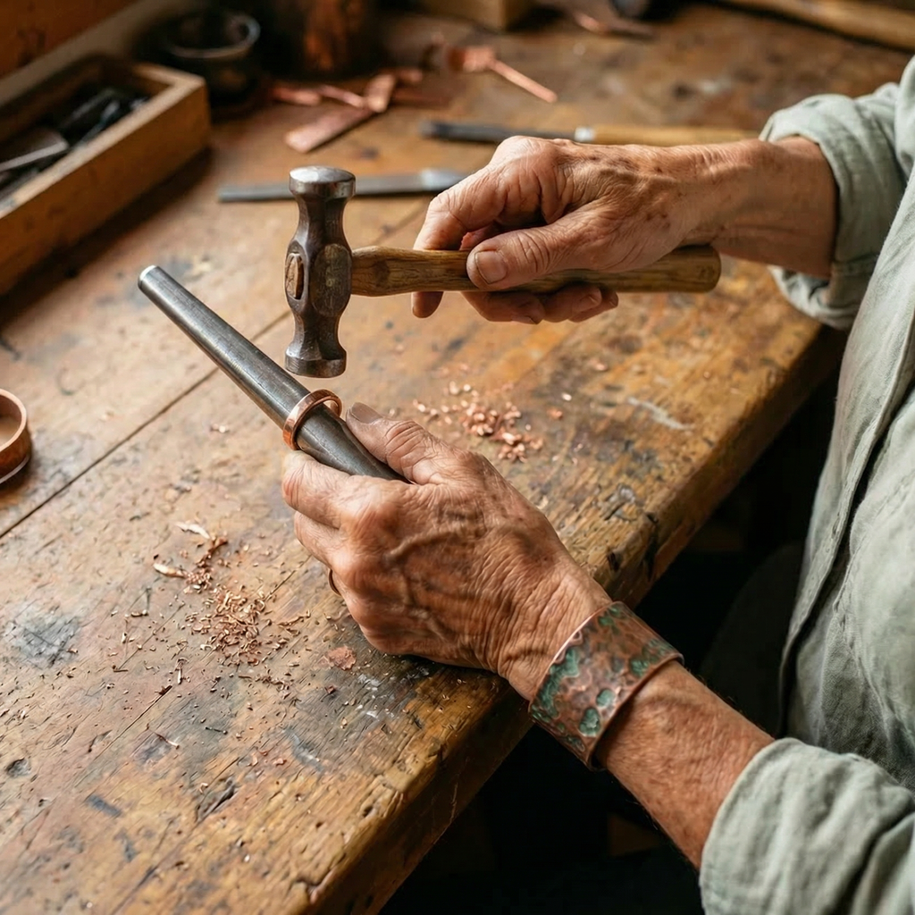 Koperen ring – Tand