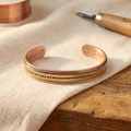 Koperen armband – Oogst