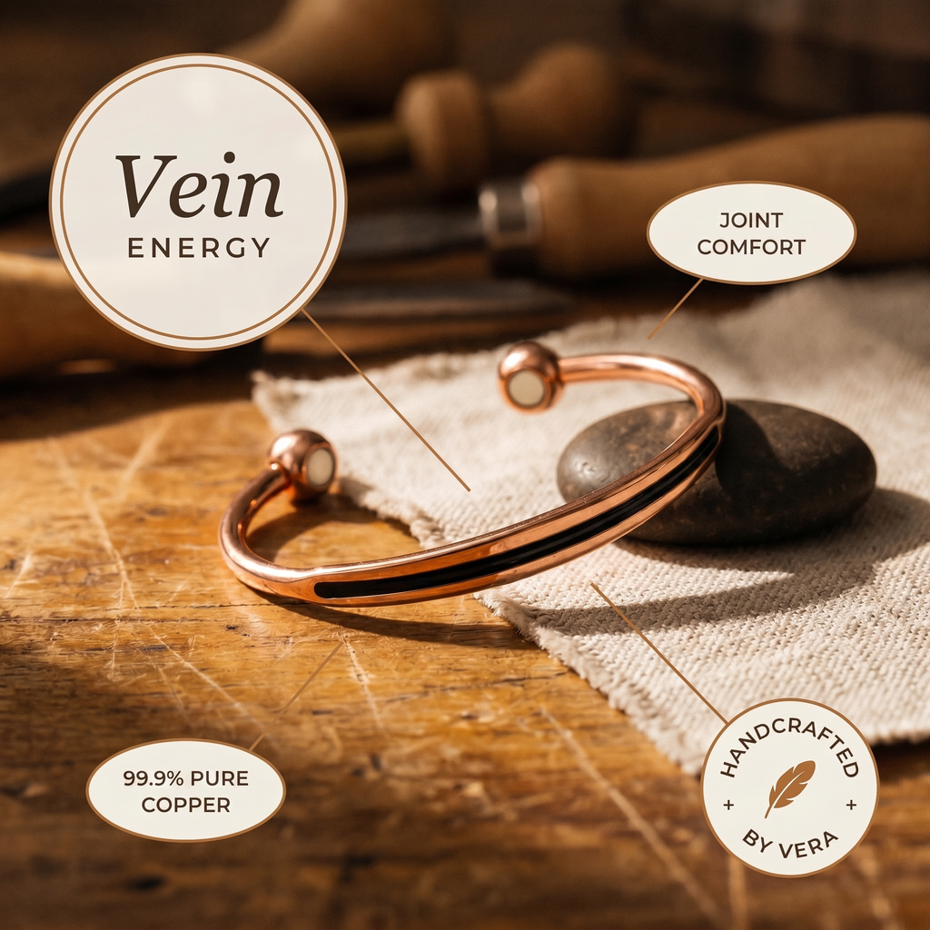 Koperen armband – Ader