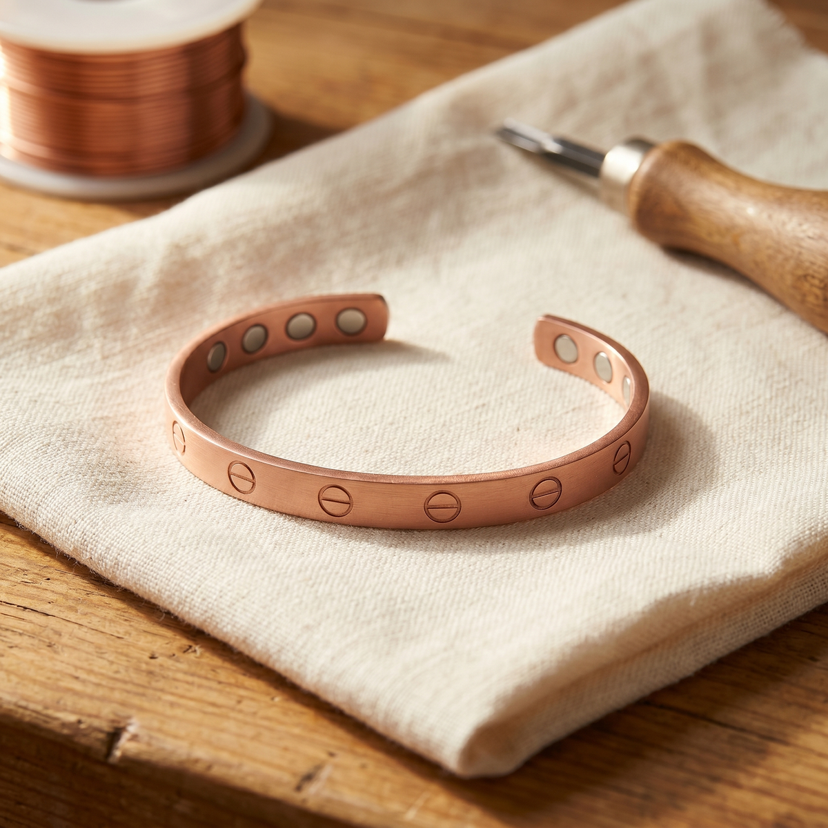 Koperen armband – Bout