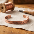 Koperen armband – Kam