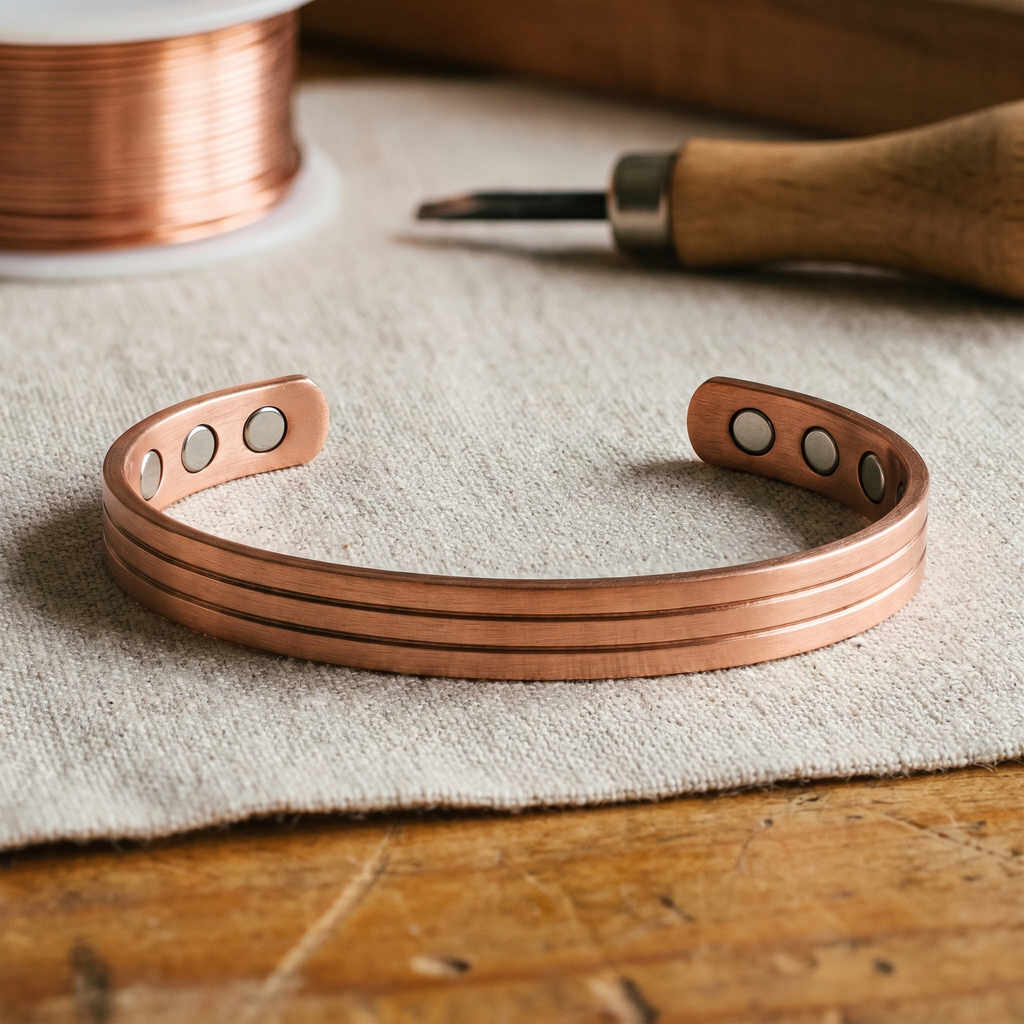 Koperen armband – Kern