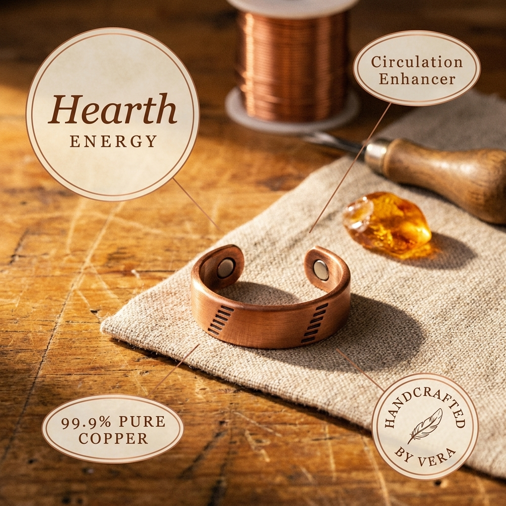 Koperen ring – Haard