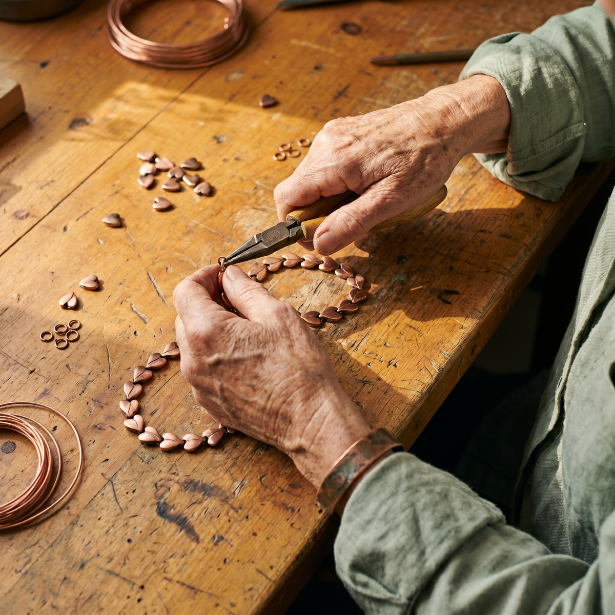 Koperen ketting – Doornroos