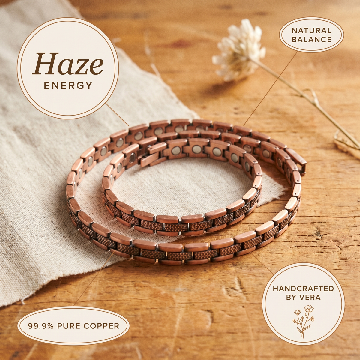Koperen ketting – Waas