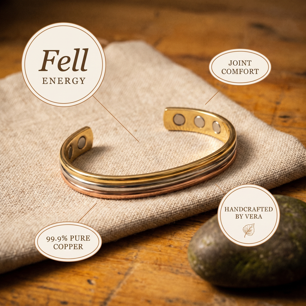 Koperen armband – Berg