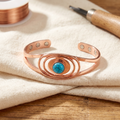 Koperen armband – Zegge
