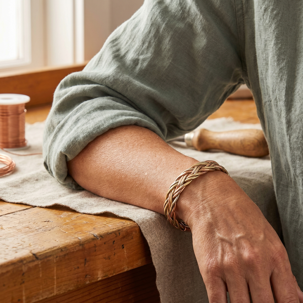Koperen armband – Moeras