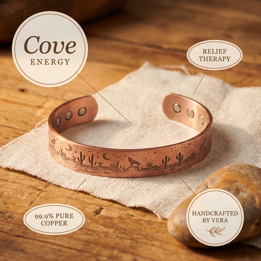 Koperen armband – Baai