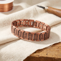 Koperen herenarmband – Storm