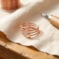 Koperen ring – Haven
