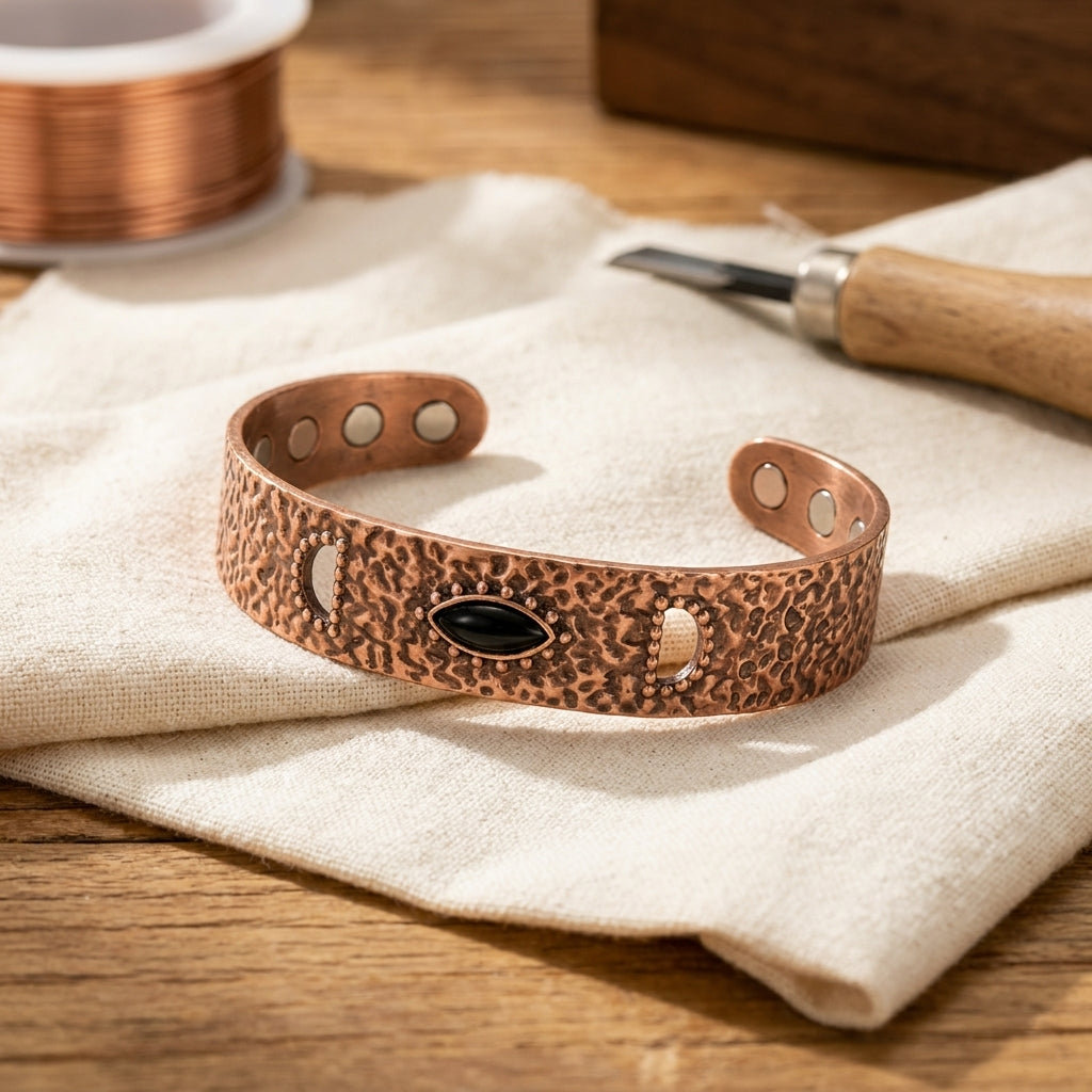 Koperen armband – Nevel