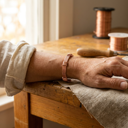 Koperen armband – Dor