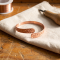 Koperen armband – Heide