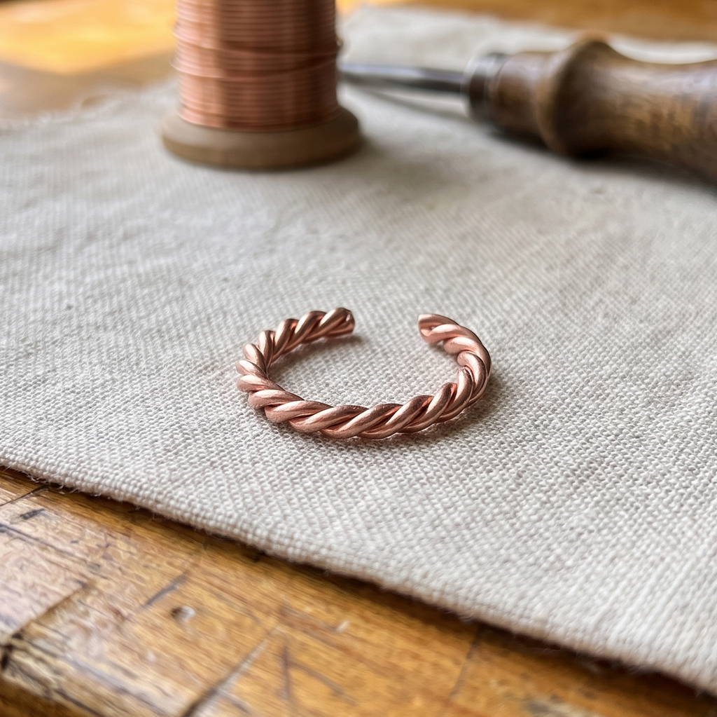 Koperen ring – Veer