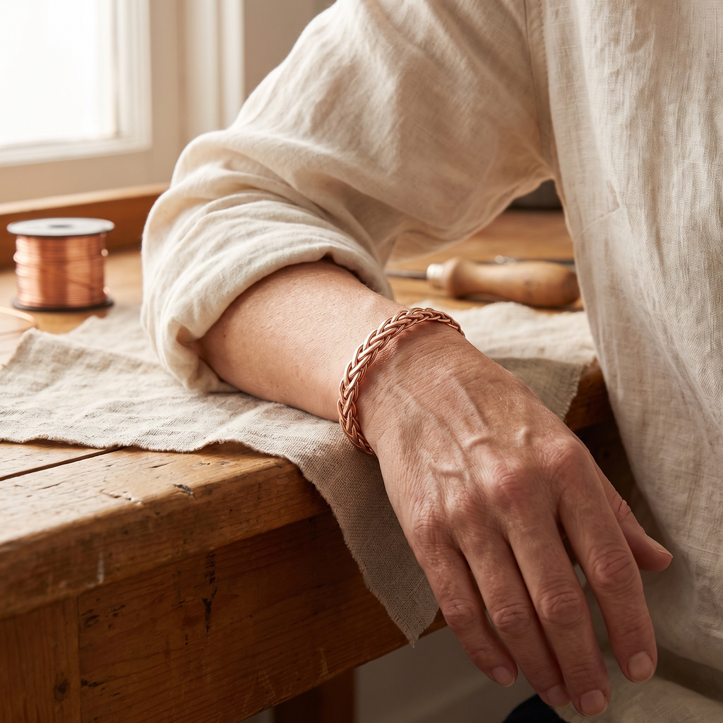 Koperen armband – Braam
