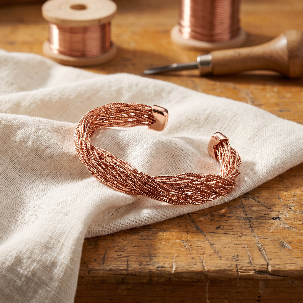 Koperen armband – Vink