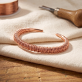Koperen armband – Fjord