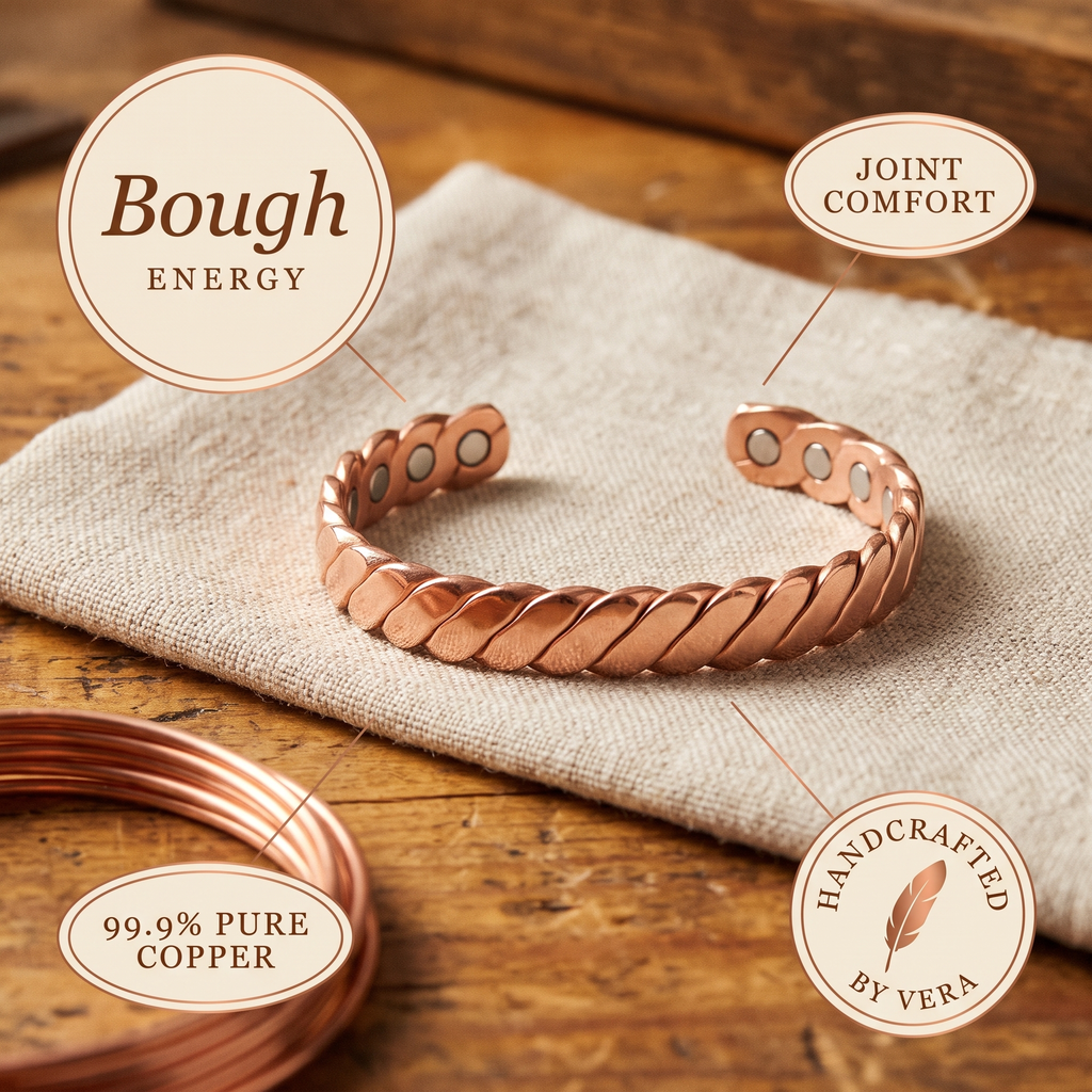 Koperen armband – Tak