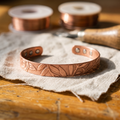 Koperen armband – Bosje