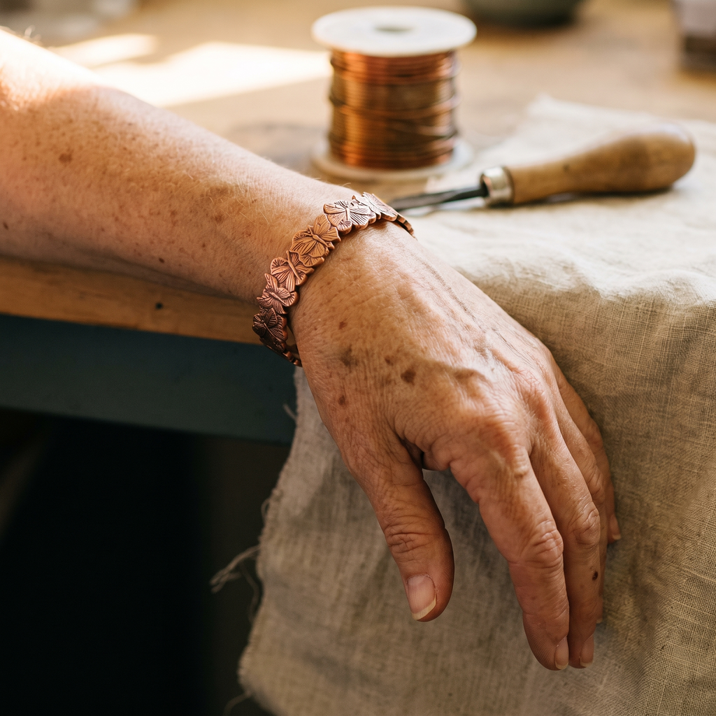 Koperen armband – Hemel